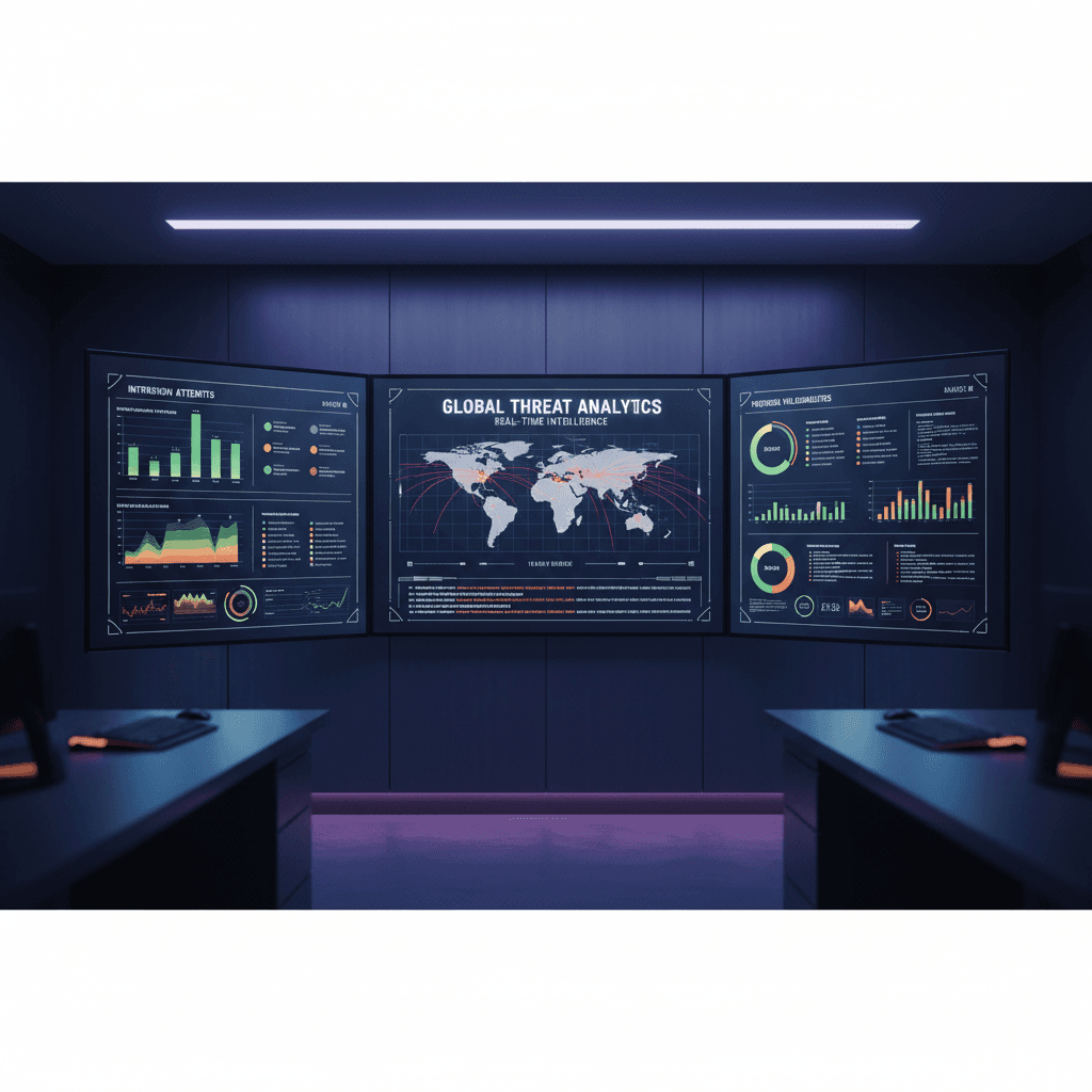 Threat detection monitoring dashboard