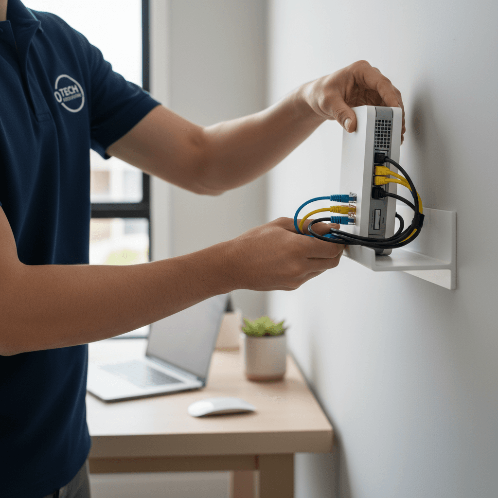 Network installation and Wi-Fi setup